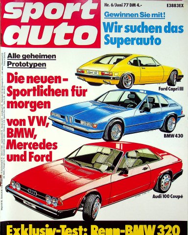 Deckblatt Sport Auto (06/1977)